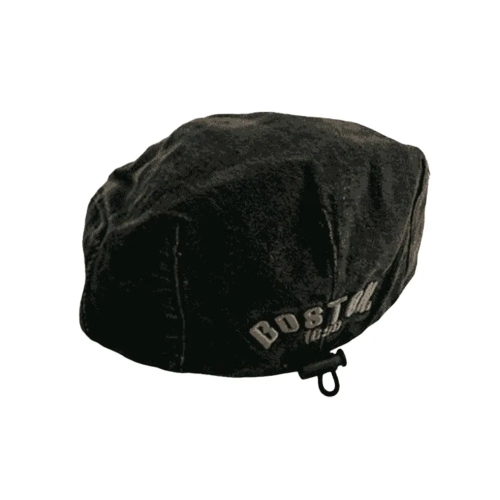 Mit Buchstaben bestickte Baby-Baskenmütze aus Baumwoll-Denim, Sonnenschutz für Kinder, Entenschnabelmütze, atmungsaktive, verstellbare Sonnenmütze