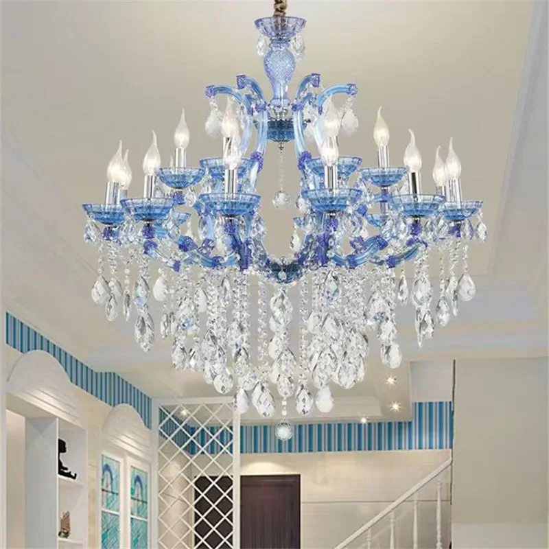 

DORIAN European Crystal Chandelier Luxury Living Room Restaurant Bedroom Villa Hotel Clothing Store Pendent Lamp