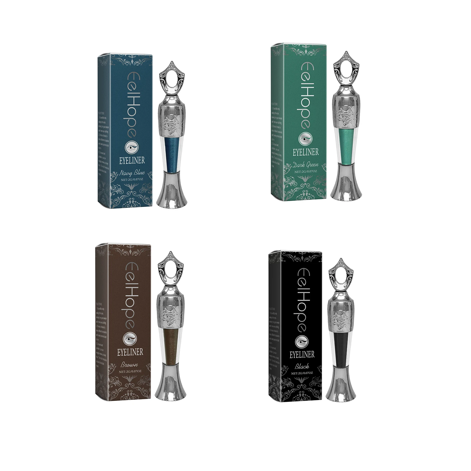 Wodoodporny eyeliner w pisaku, długotrwały, odporny na rozmazywanie, szybkoschnący, intensywny kolor, do skóry wrażliwej, odporny na pot, bezpieczny, przenośny, jedwabisty eyeliner.