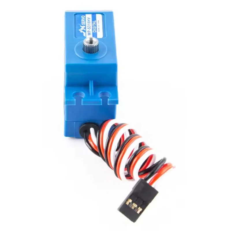 JX WP5318HV 18kg étanche numérique Servo métal engrenage 25T moteur fourré à couple élevé pour voiture RC Robot Drone bateau Buggy chenille TRX-4