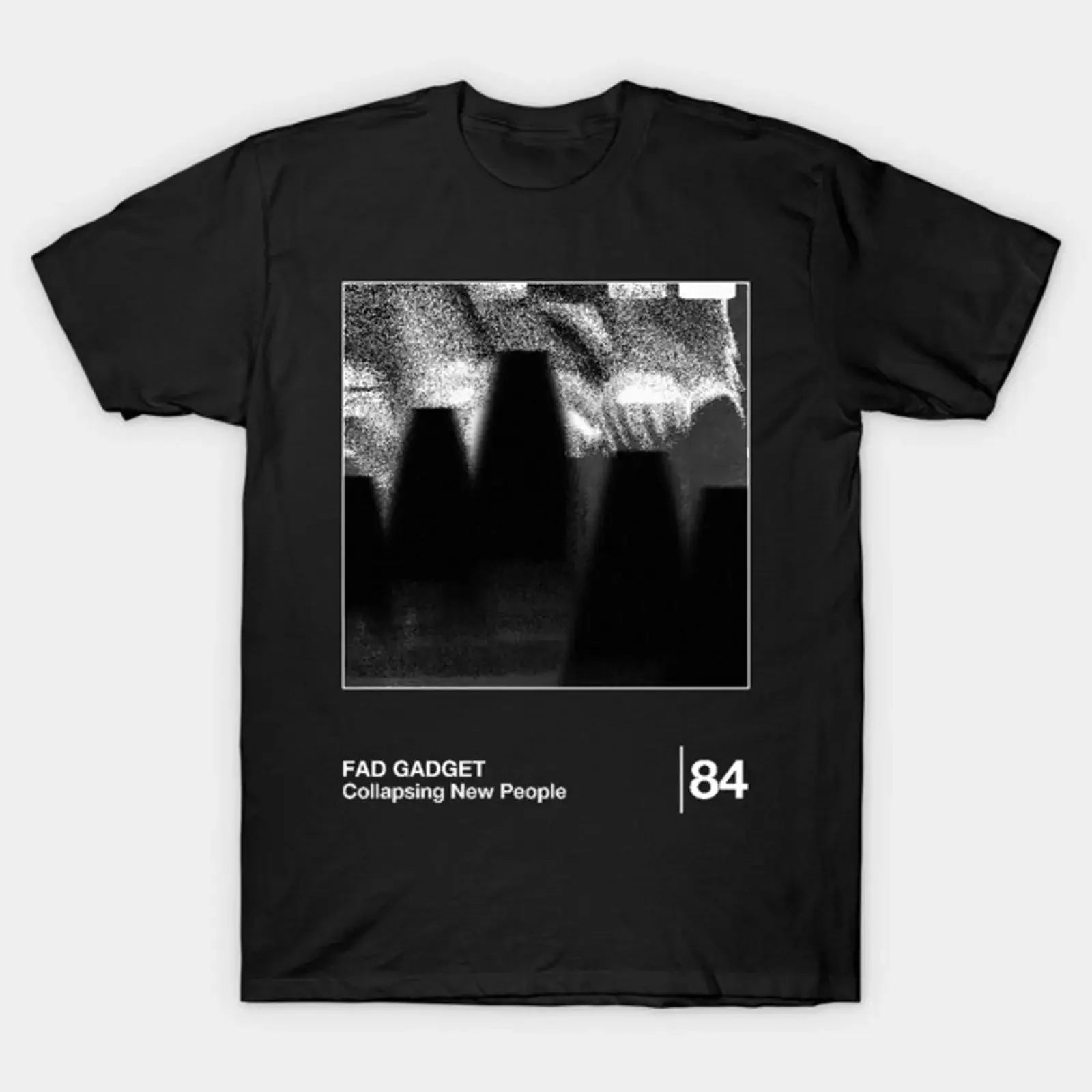 Fad Gadget Minimalist Style Design T Shirt vintage Washed streetwear Top For Everyday Wear Slightly designer clothes fashion
