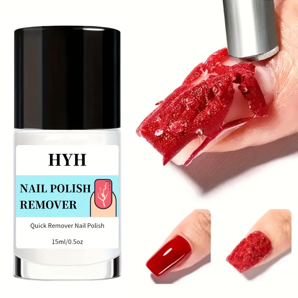 

15ml Nail Art Quick Gel Polish Remover Adhesive Easy to Use No Need for Foil Or Soaking Convenient Nail Care