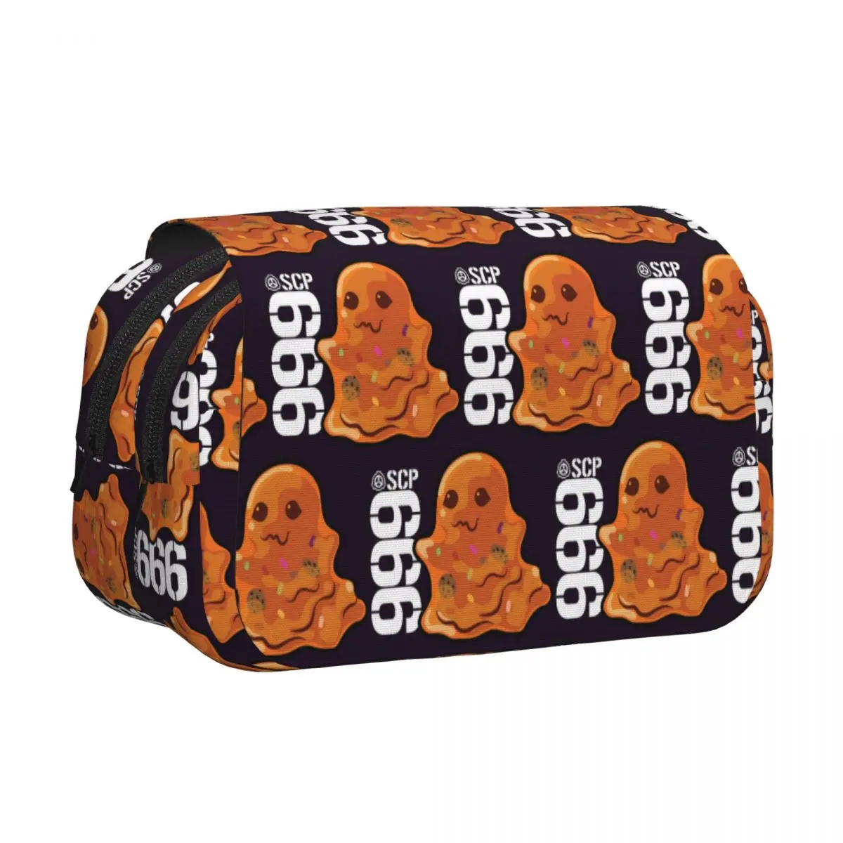 SCP 999 Tickle Monster SCP Foundation Pencil Cases Pencil Pouch Hard Shell Leather Large Storage Pen Box Pencil Bag for Student