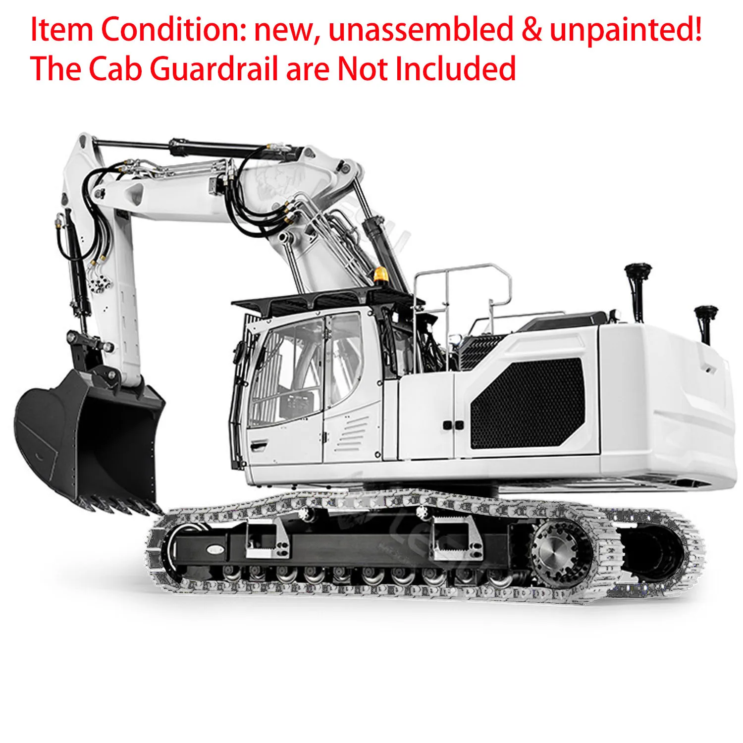 1/14 LESU LR945 3-ramienna Hydrauliczna Koparka RC Metalowa Zdalnie Sterowana Koparka Zestawy Ciężarówki Samochody Pojazd System Oświetlenia Maszyna Prezenty dla Chłopców