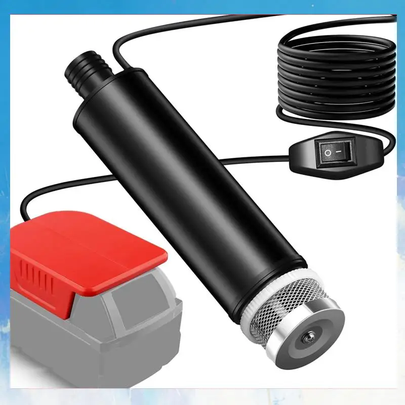 

Розничный портативный перекачивающий насос для аккумулятора 18 В для кемпинговой ванны, сада, аквариума