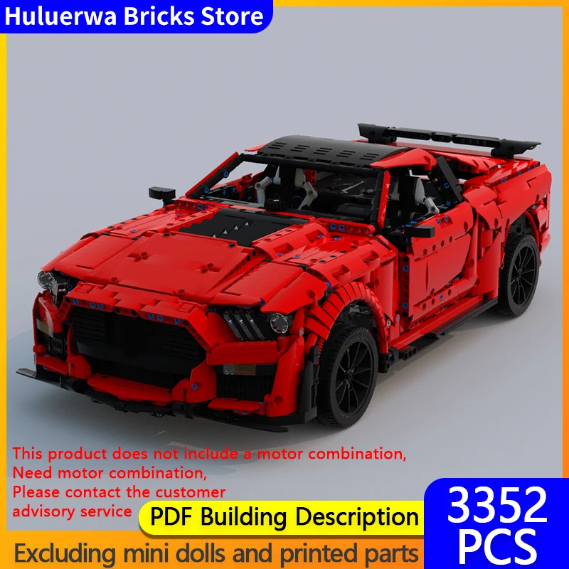 

Модель скоростного гоночного автомобиля MOC, строительные кирпичи GT500, верхний уровень, спортивный автомобиль, модульная технология, подарки, праздник, сборка, детский игрушечный костюм