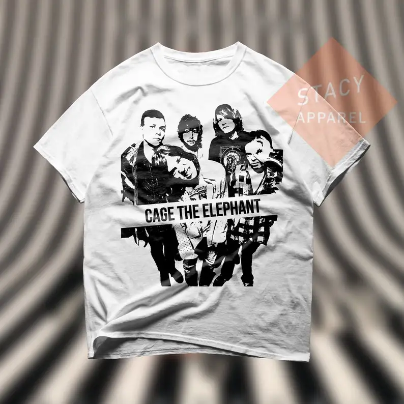 Limited Cage the Elephant T-shirt - Custom CTE Band Tee