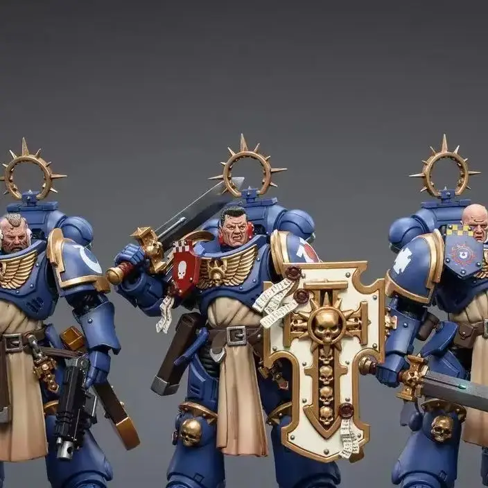 【24-Hour Shipping】JOYTOY Warhammer 40K Ultramarines Bladeguard Veteran 1/18 Action Figure Model