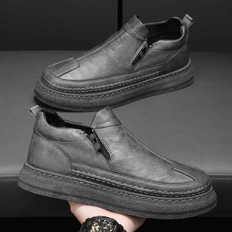 Zimni Slipon Men Loafers Casual Vulcanized Men's Sneakers Basketball Shoes For Men Sport Super Deals Botasky Mobile Losfers