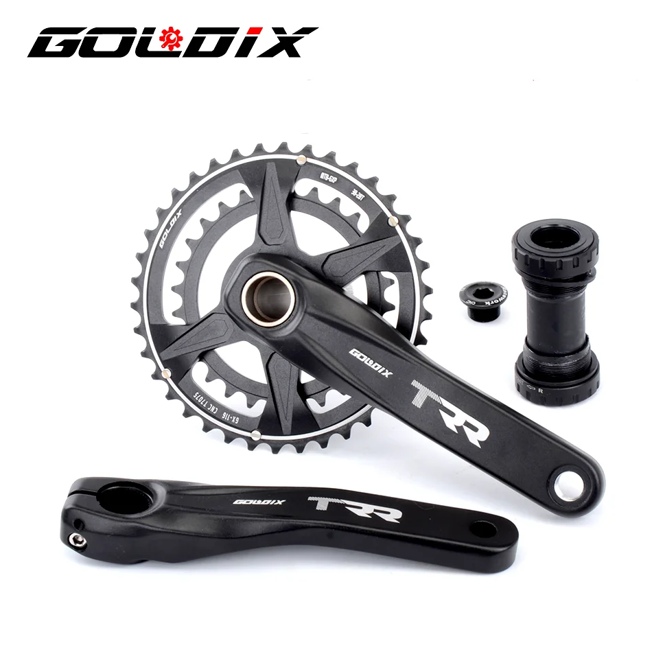 GOLDIX crankset 170mm with chainring 30T 32T 34T 36T 38T 38-28Tbottom bracket for SRAM  XO1 X1 GX XO X9 Bicycle chain wheel