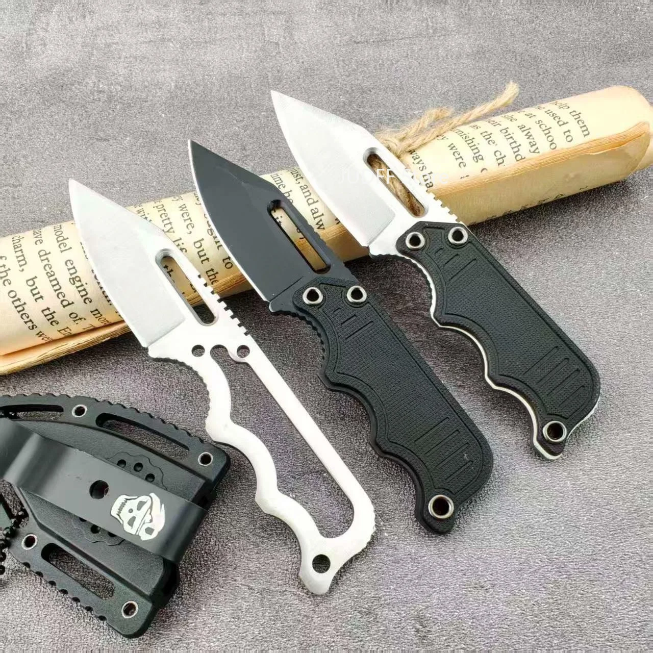 Edc Pocket Carry Fixed Blade - Codzienny nóż EDC z ostrzem stałym,