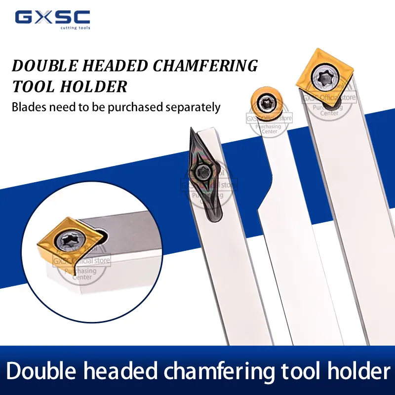 

VC2VR-3.3H-11 RCAL-3.4H08 SC45-3.4H09-2P Двуглавый держатель инструментов для снятия фаски для небольших деталей Специальный нож для машины для снятия фаски