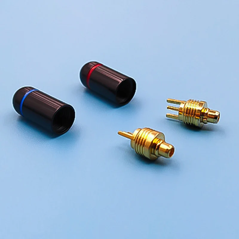 2pcs MMCX Connector MMCX Pin Plugs For Gold Plated MMCX Connector