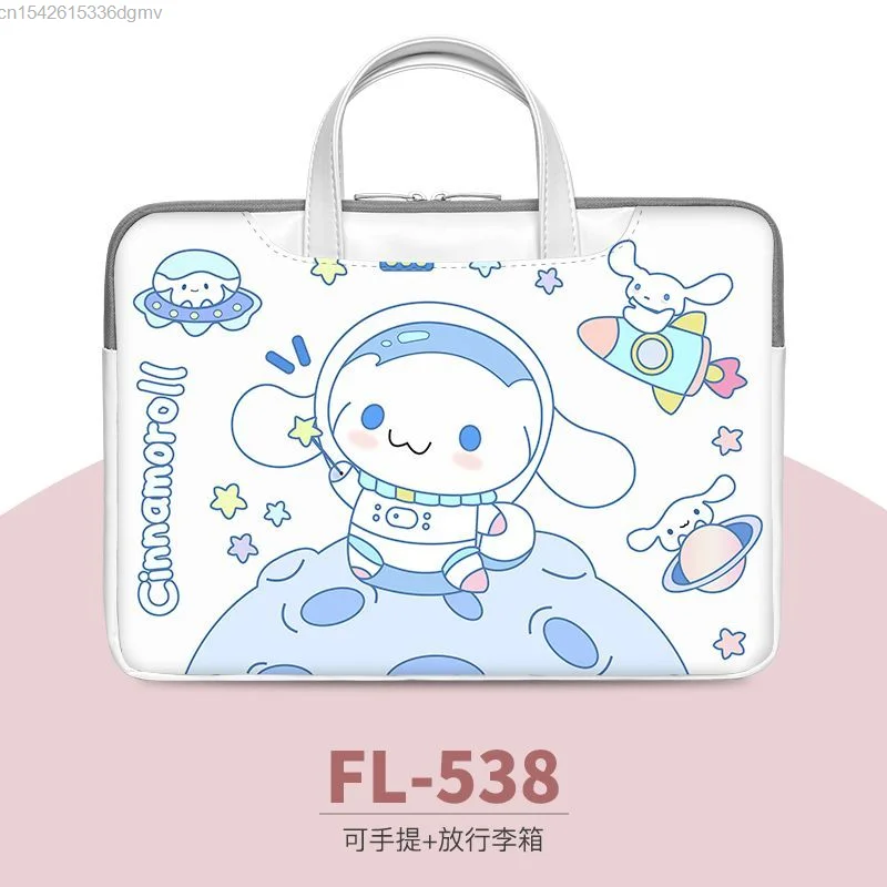 Sanrio Hello Kitty Cinnamoroll Laptop Bag For 12 13 14 15 16.1 Inch For Lenovo Xiaomi Dell Huawei Macbook Air Mac Pro M1 Surface