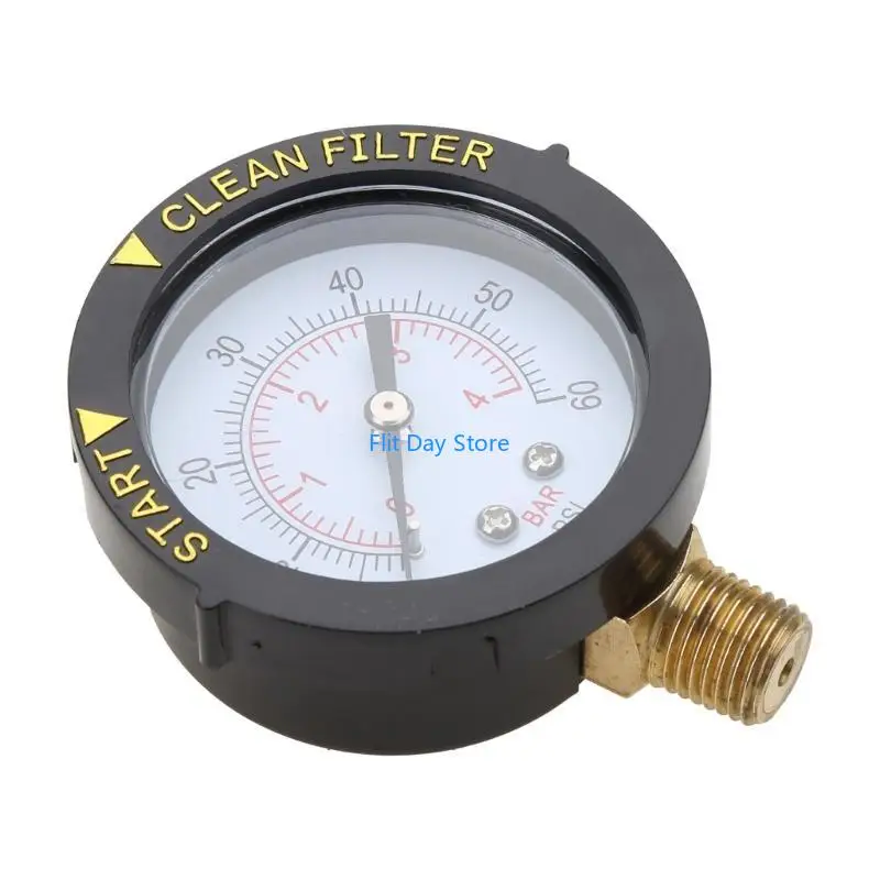 F92C High Performance Pressure Gauge with Clear Scale 2