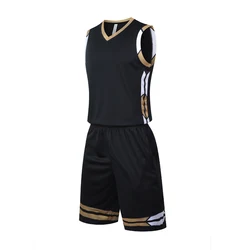 2021 nuovi abiti da basket da uomo Set da allenamento personalizzato stampe Quick Dry Team Sports top e pantaloncini uniformi da basket