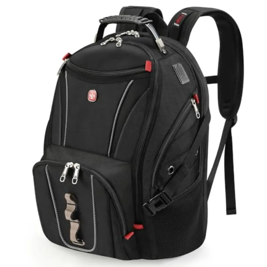 

star cloud 17 Inch Travel Laptop Backpack, Business Tech Backpack with USB and Type-C Charging Port, 180°TSA Friendly Travel Co
