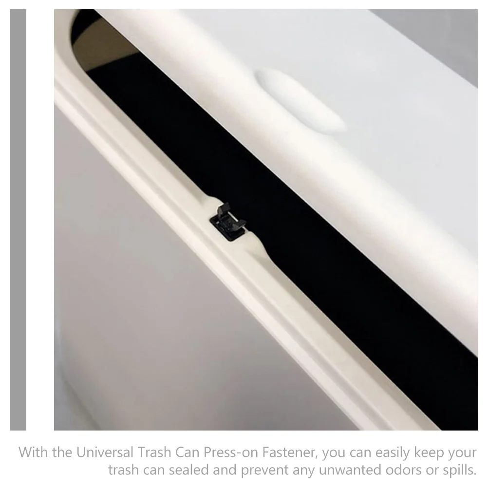 24 Pcs Trash Can Buckle Bin Push Latch Small Lock Door Spring Locks Type Mini Garbage Plastic Replacement Parts Universal For