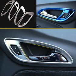 My good car Car Styling Cover Protect Stick Trim Door Inner Built Handle Bowl 4pcs For Chevrolet Equinox 2017 2018 2019 2020