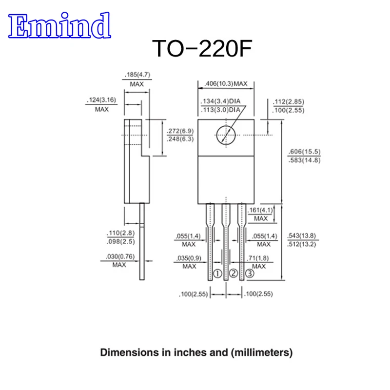 5 pces BTA308X-800B bta308x tiristor TO-220F pacote plástico 8a/800v dip triac grande chip