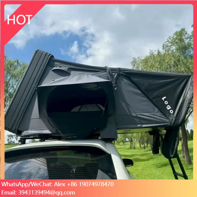 

Индивидуальная автомобильная палатка на крышу с жестким корпусом для внедорожников 4x4, с боковым открыванием, из ABS-пластика, для кемпинга