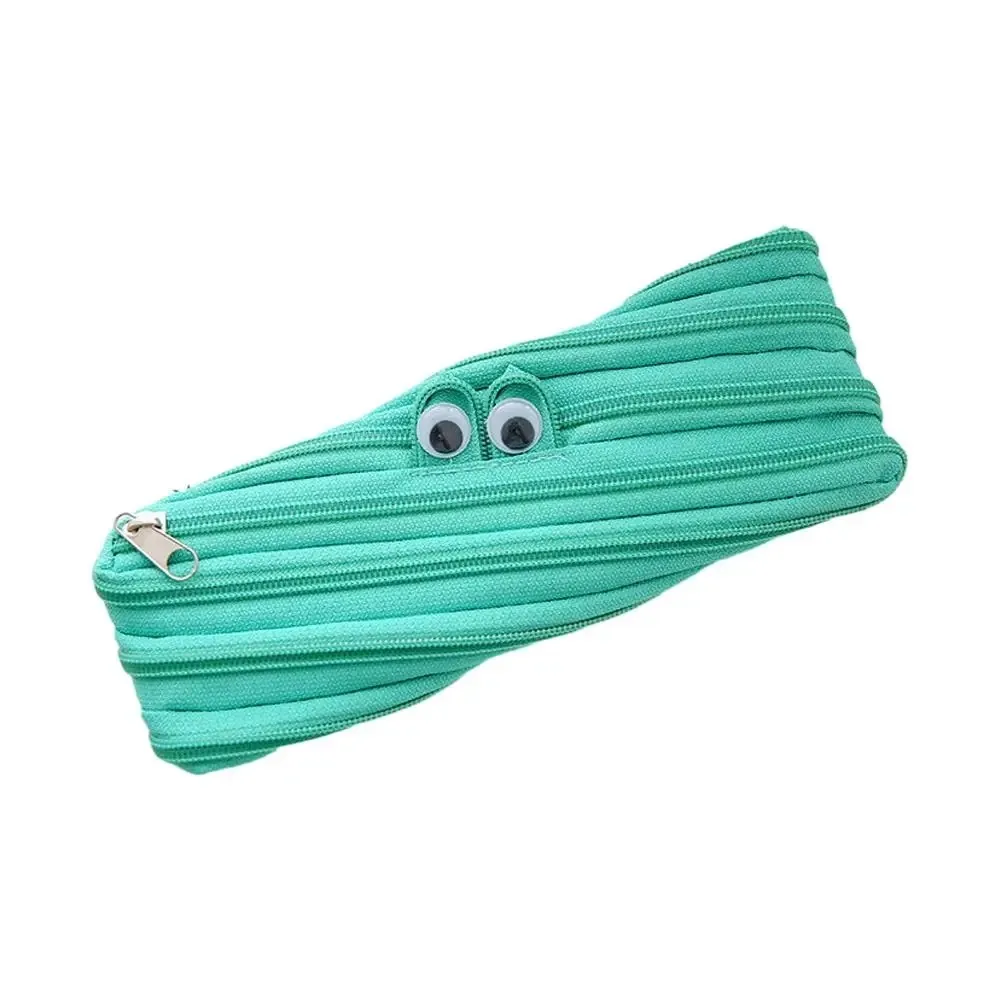 

Zipper Makeup Opening, Red Envelope, Cartoon, Large-capacity Student Pencil Case, Desk Storage and Organization, Solid Color