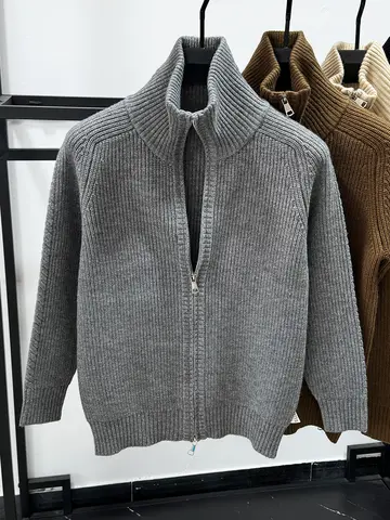 두꺼운 카디건 가을 겨울 스타일리시 도시 두꺼운 두꺼움 캐주얼 편안한 두터운 짧은 길이 짧은 길이 단추 카디건 카디건