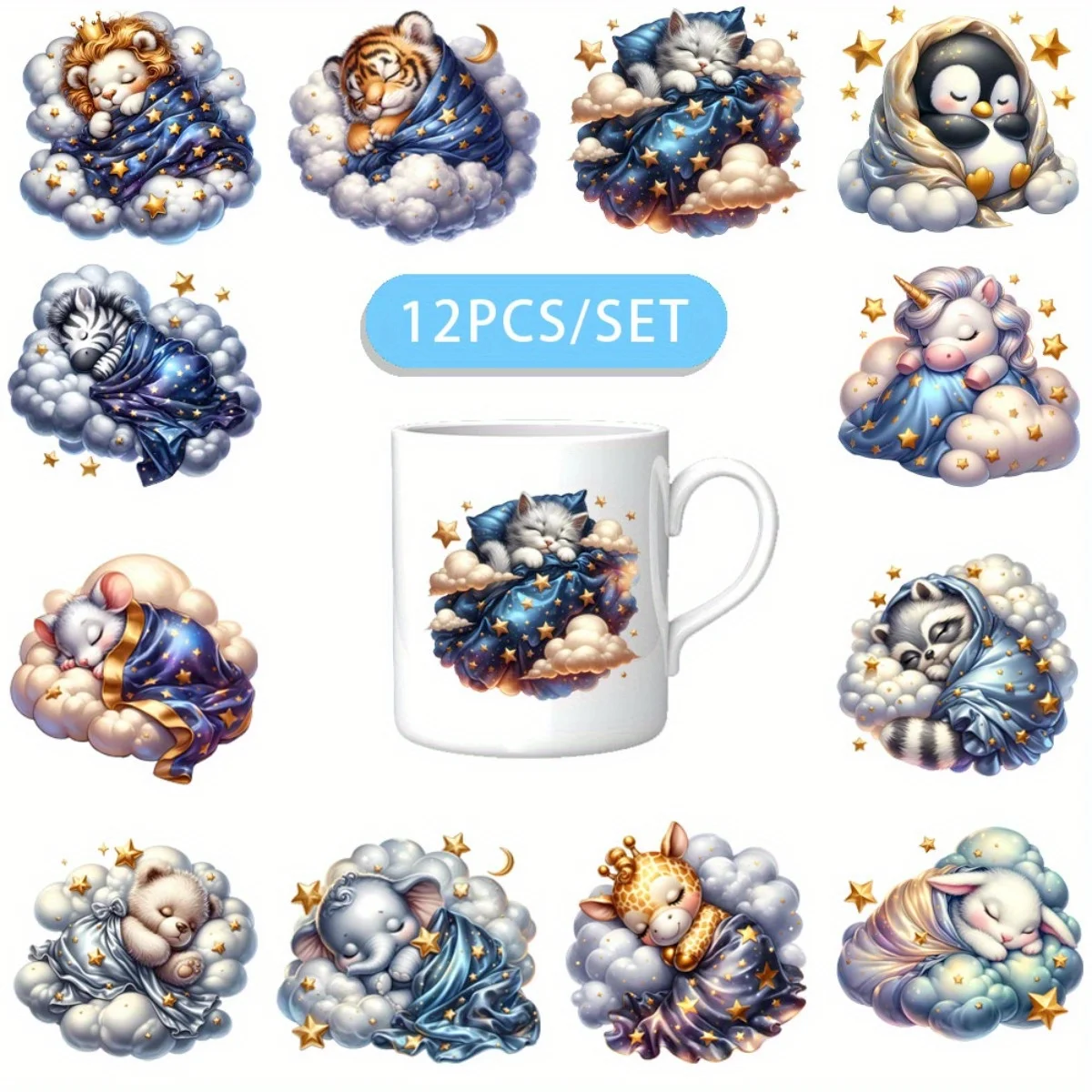 12PCS/SET Good Nigh…