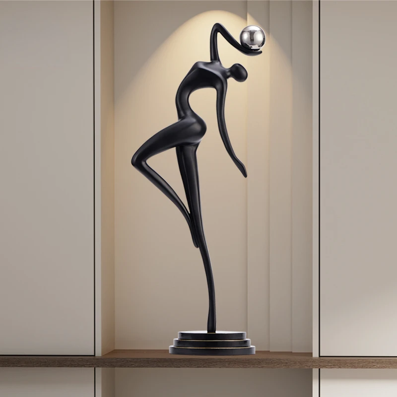 Italian minimalist art figure sculpture high ornaments