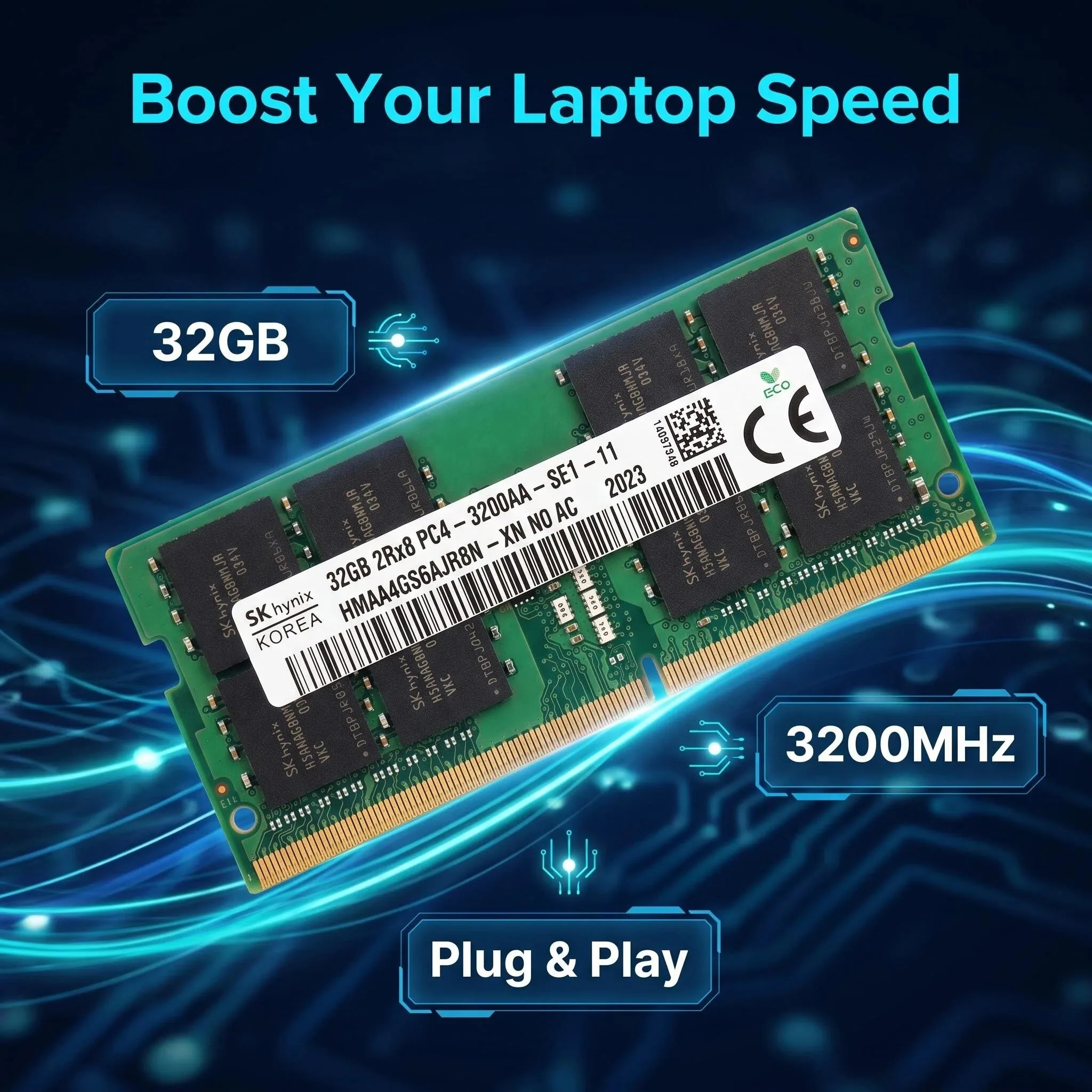 Sk Hynix Ram 16Gb Ddr4 3200 - AliExpress