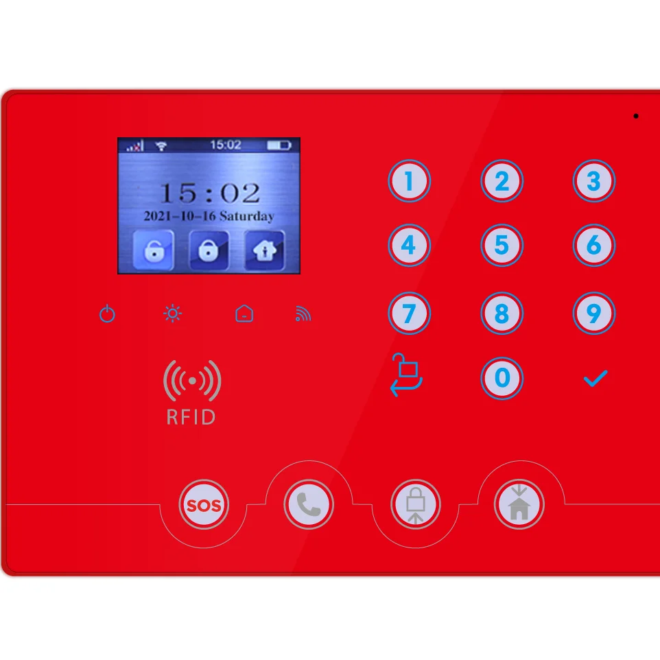 Tuya Smart Home 4G GSM Wi-Fi Security Alarm System Hub YL-W4Q with 3-Year Warranty APP for IOS/Android