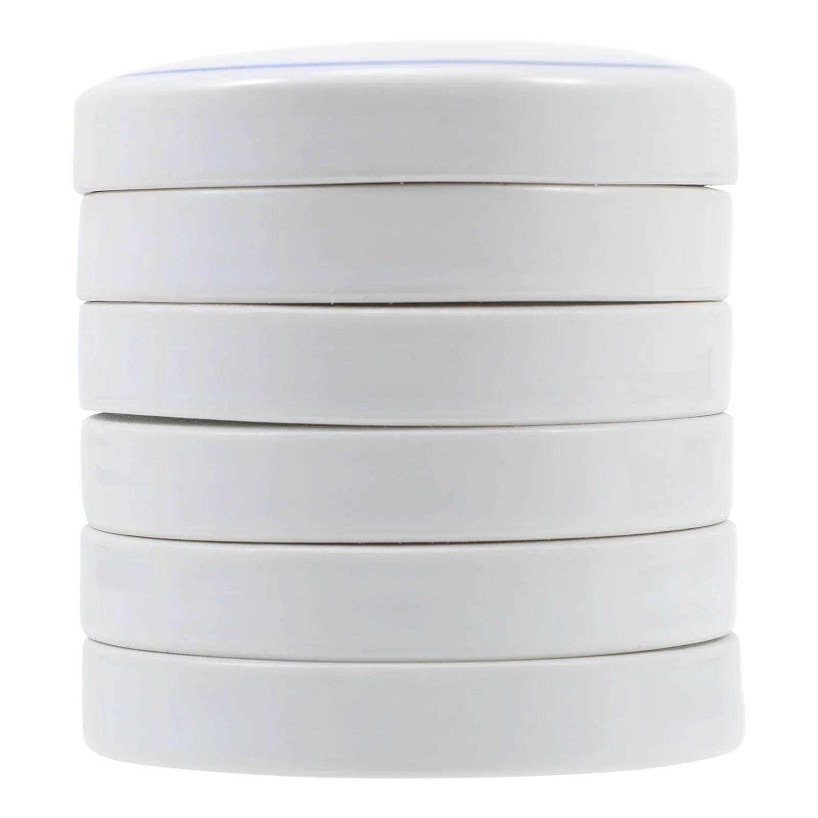 مجموعة واحدة من ألواح السيراميك المستديرة متعددة الطبقات للدهانات المختلفة، متجر سهل الحمل، هدية مثالية لطلاب الأصدقاء