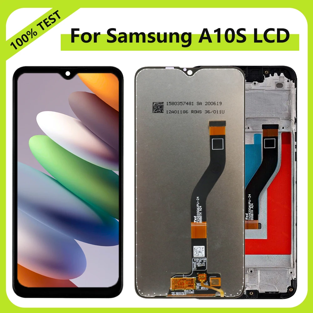 

100% протестированный A10S A107F A107M 6,2 "ЖК-экран для Samsung Galaxy LCD A10S дисплей с сенсорным экраном дигитайзер в сборе