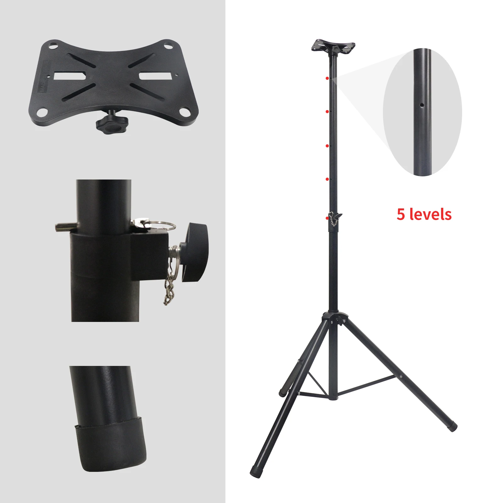 

Mode B Tripod Hot Sale Professional Lightweight Digital Scoreboard Timer Stand Tripod