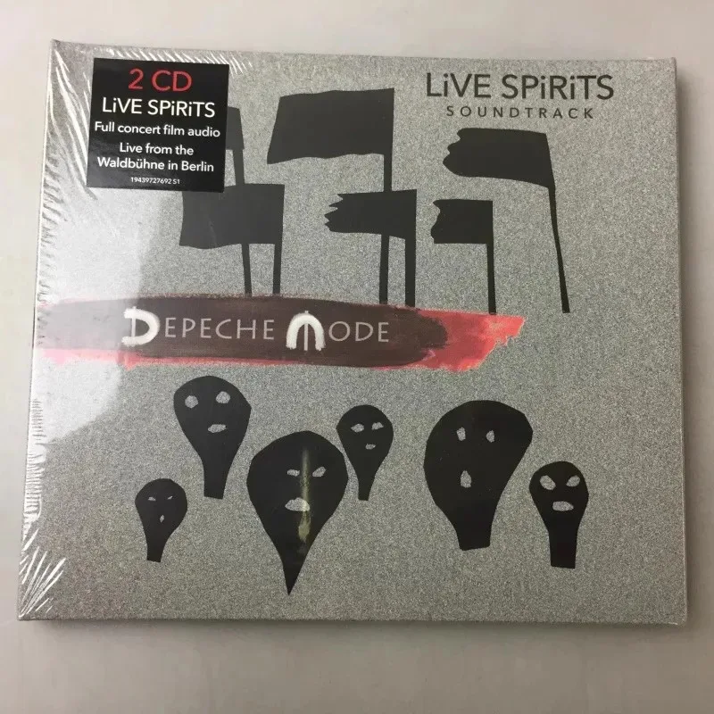 Pop Depeche Mode Dave Gahan música CD LiVE SPiRiTS SOUNDTRACK álbum héroes 2 uds registro de música Cosplay Walkman coche insonoras caja