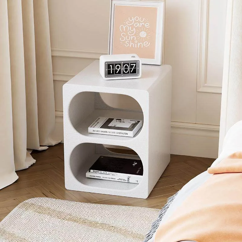 For Cream Wind Side Few Sofa Small Side Table Simple Cabinet Side Cabinet Irregular Corner Few
