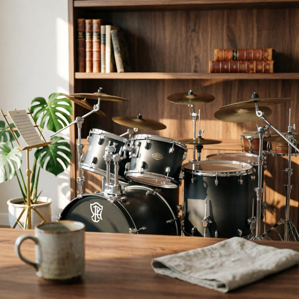 Drum Cymbal Effect Bell Easy to Install Cymbal Shaker Loop Music Accessory for Drummers