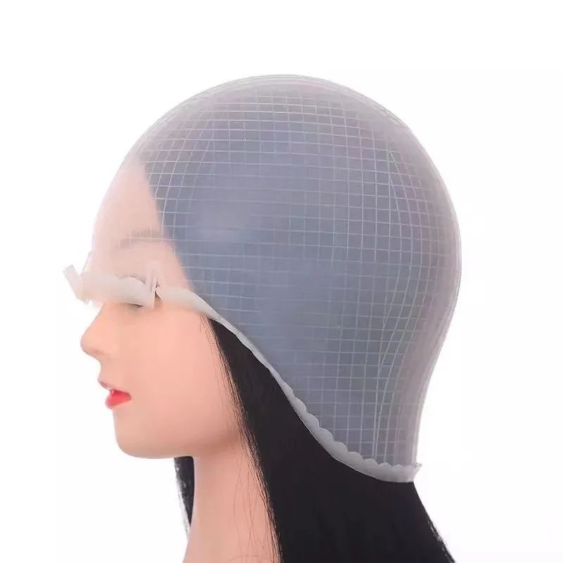 

Professional Hairdressing Hair Dyeing Caps Hair Coloring Tool Barber Silicone DIY Hair Dye Cap Barbershop Salon Styling Tool