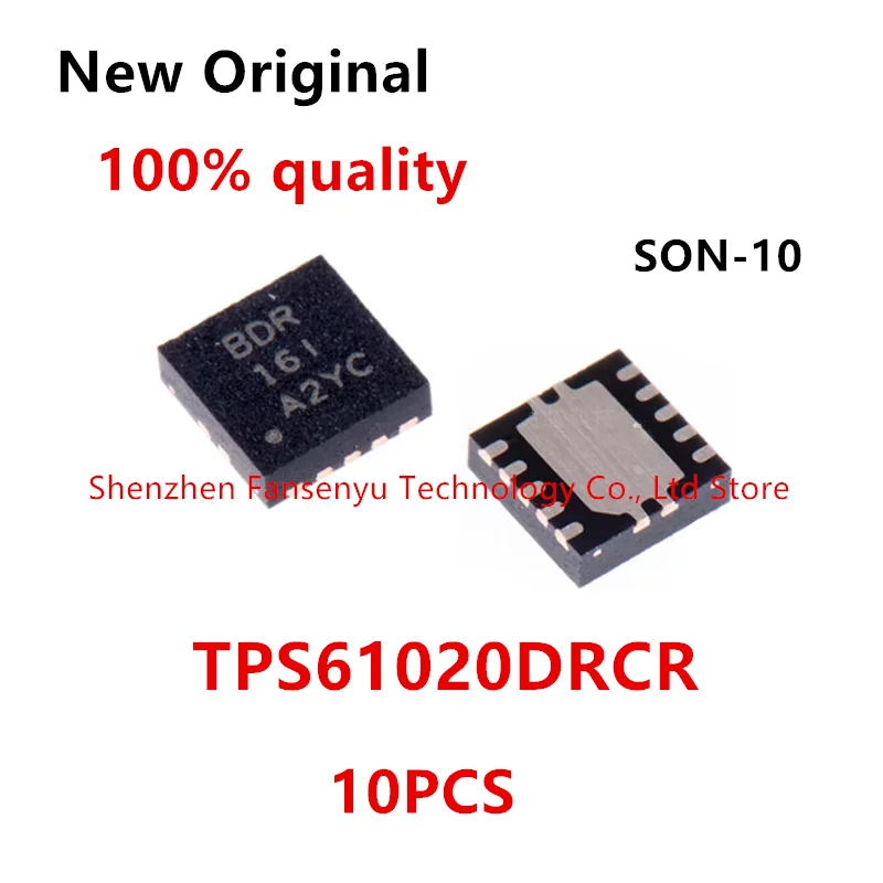 (10piece)100% New TPS61020 TPS61020DRCR SON-10 Chipset