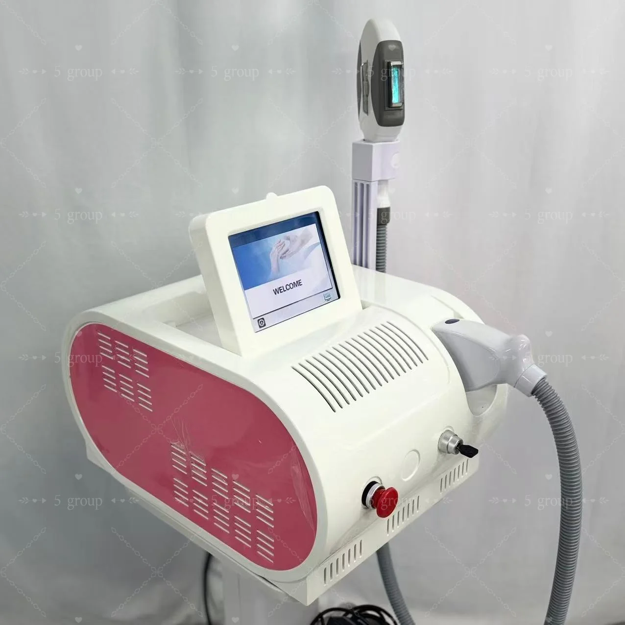 

Portable OPT IPL Hair Removal Machine WIth 3 Filter Skin Rejuvenation Acne Treatment For Salon Permanent Device