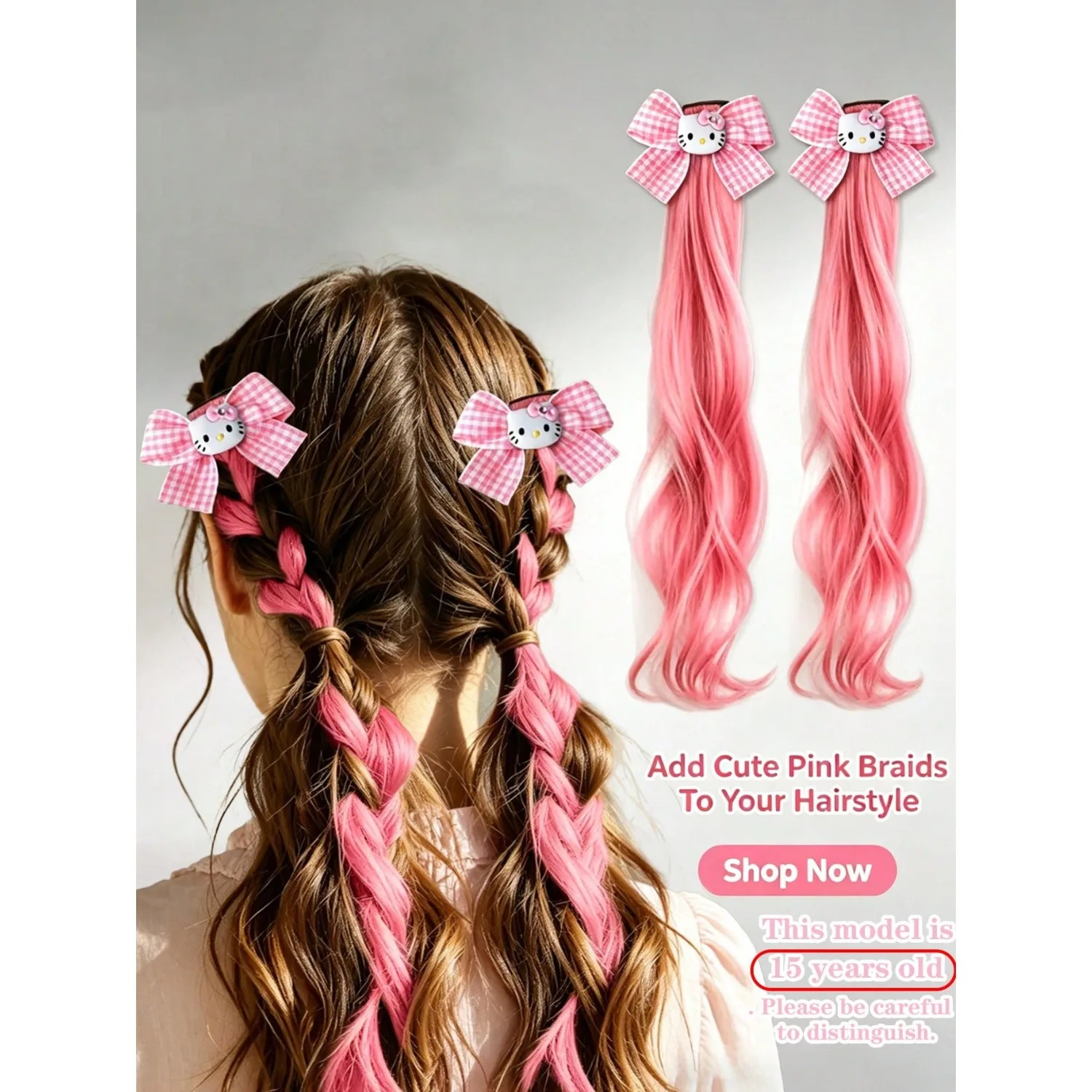 

6pcs/Set Colorful Flower Pom Pom Ponytail Holders, Simple & Gentle Hair Ties For Girls, Daily Use