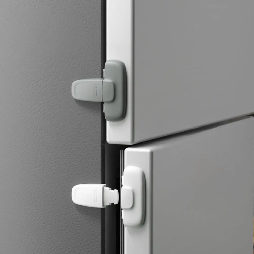 

Двойная пряжка, замок для холодильника, дверной замок, защемление, защита, замок для холодильника, защита от несчастных случаев, унисекс, безопасный замок для шкафа