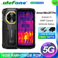 Ulefone Armor Mini 20T Pro 5G Rugged Thermal lmaging By FLIR® 16GB+256GB 4.7\