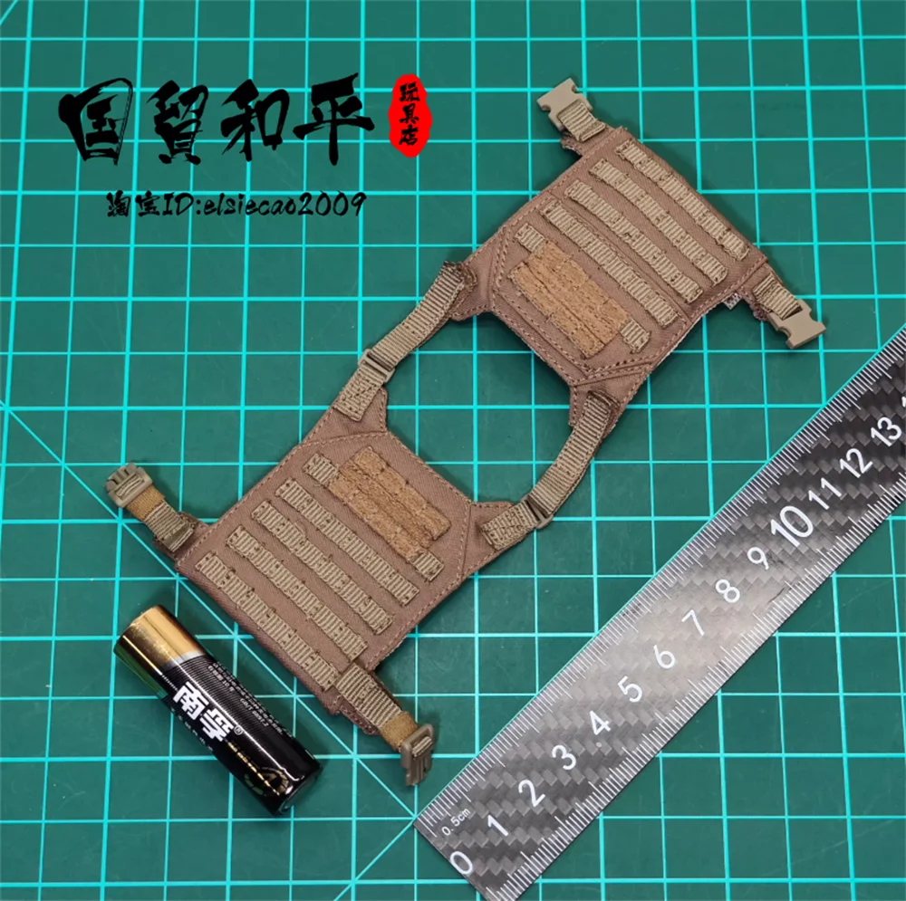 

1/6 Soap Man Soldier Duty ES Hang Chest Vest Bullet-proof Multi Bags Waist Belt Cloak Accessories For 12" EASY&SIMPLE