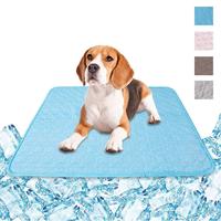 Summer Moisture-proof Cool Ice Silk Cushion Sleeping Pad Mattress Dog Cat Pet Cooling Mat