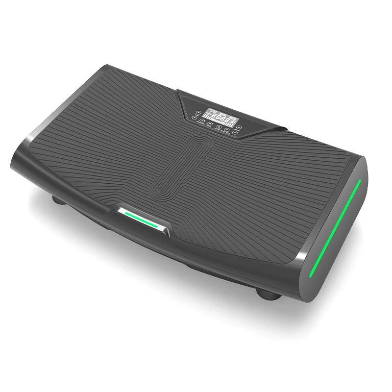 4D Vibration Fitness Plate Oscillation Linear Vibration Modes ABS Material Extra Wide Design 400 Lbs Max Load Home Use Portable