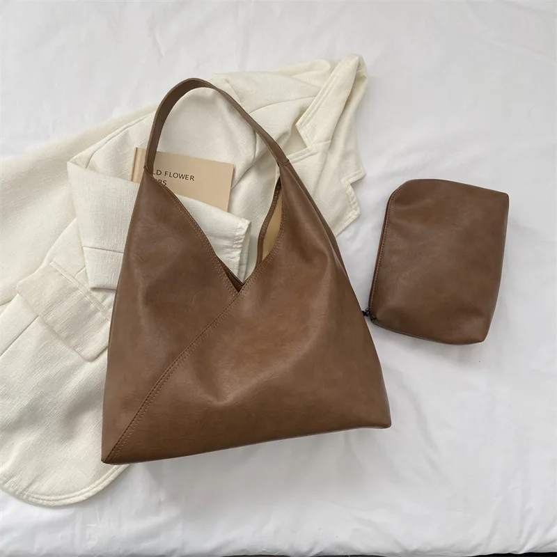 CGCBAG-Bolso de mano de diseñador de marca de lujo para mujer, bolso de hombro informal de gran capacidad, bolsos femeninos de cuero PU de alta calidad