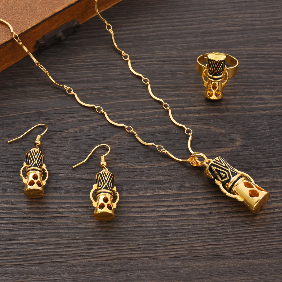 Gold Color Ethiopian Jewelry S - огляд і ціна Women Fashion Png