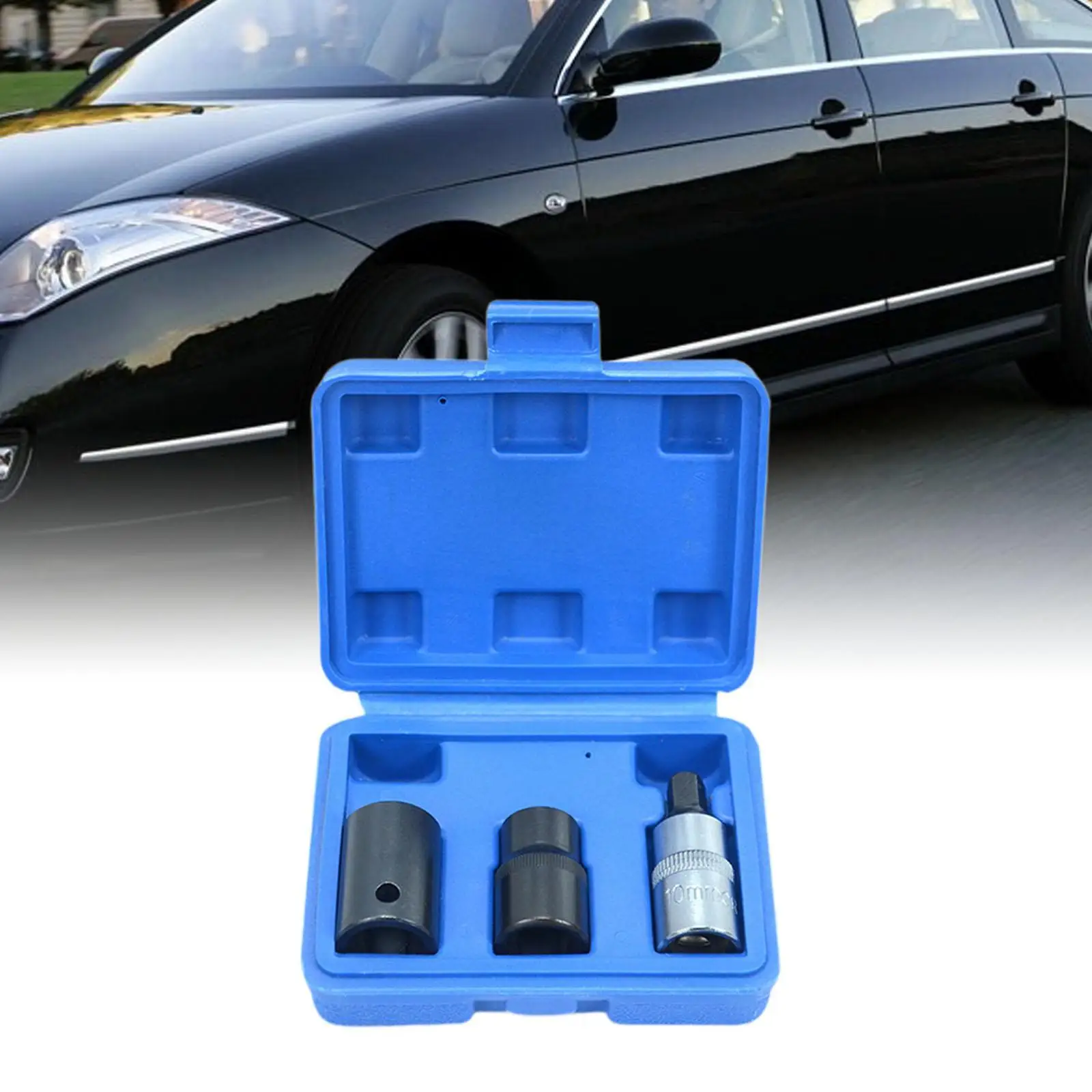 

Pentagonal Key Brake Caliper 1/2 inch Internal and External Sturdy Professional 14 mm and 19 mm Screw Nut Tool Socket Wrench