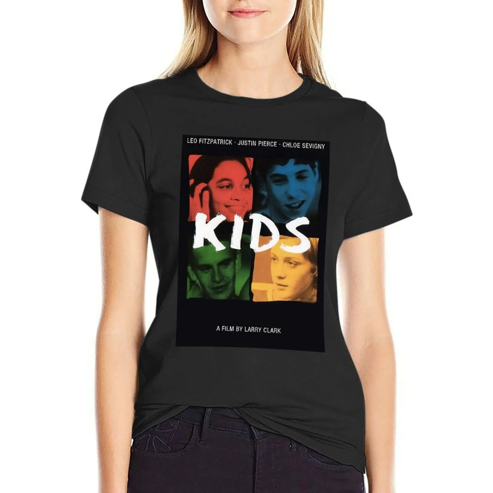 larturol Kids 1995 T-Shirt letnie ubrania grafika Estetyczna odzież koszulka z nadrukiem zwierzęcym dla dziewczynek topy damskie